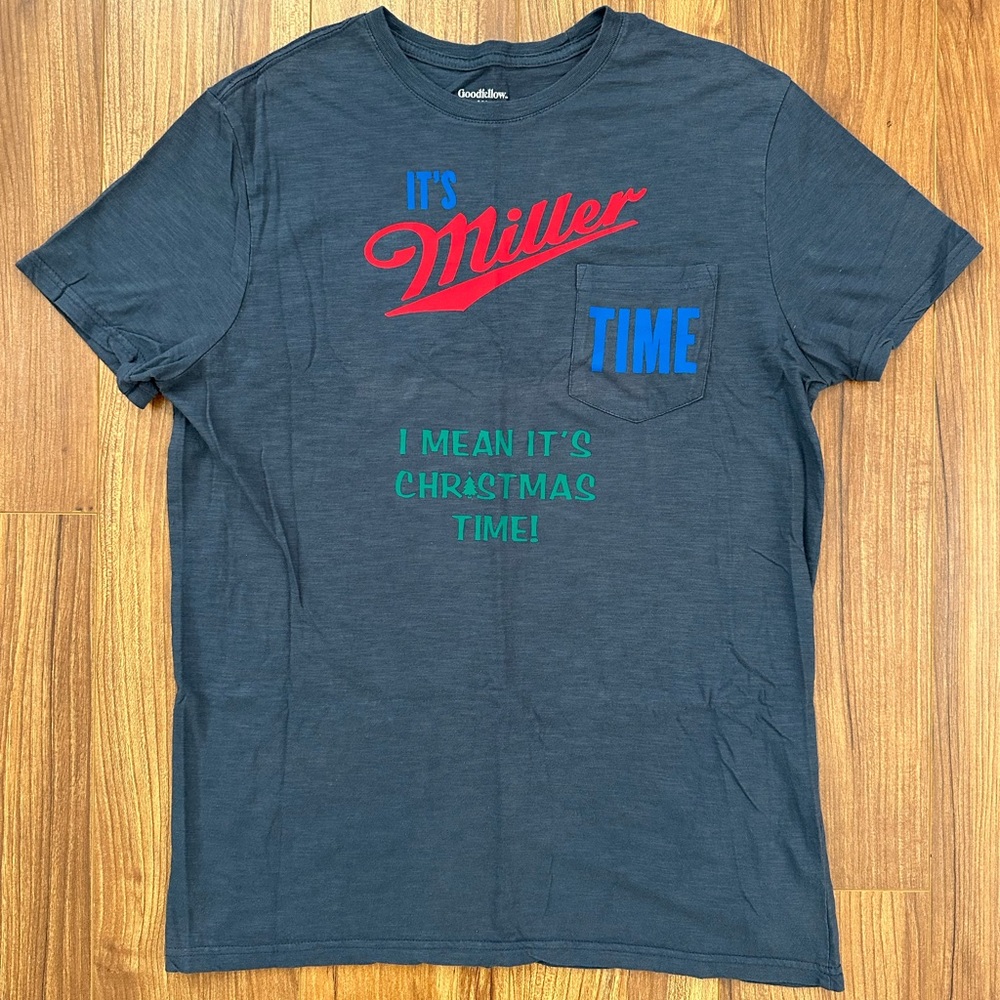 It’s Miller Time Christmas Men’s T Shirt